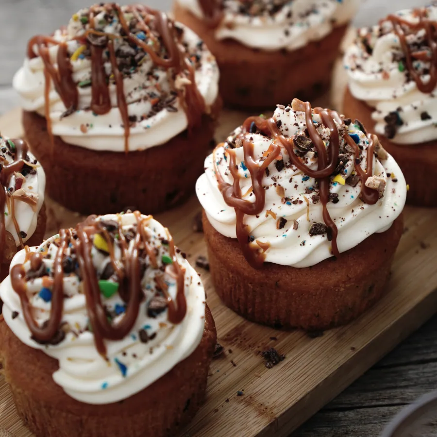 Cupcakes maison du foodtruck ALBINÔME